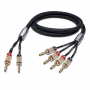 Готовый акустический кабель Oehlbach STATE OF THE ART XXL Fusion Four Cable Set, 2x2,5m, bi-amping w